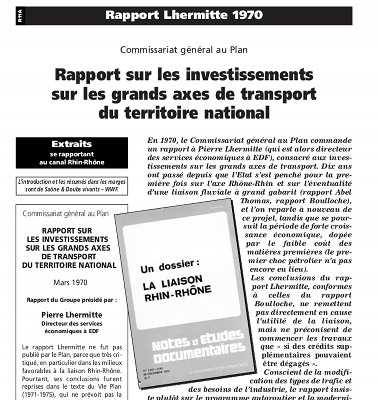 Rapport Lhermitte 1970